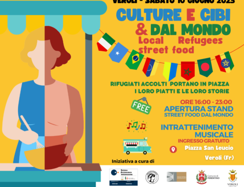 “Culture e cibi dal mondo”. A Veroli il 10 giugno un viaggio culinario tra sopori e storie dei migranti
